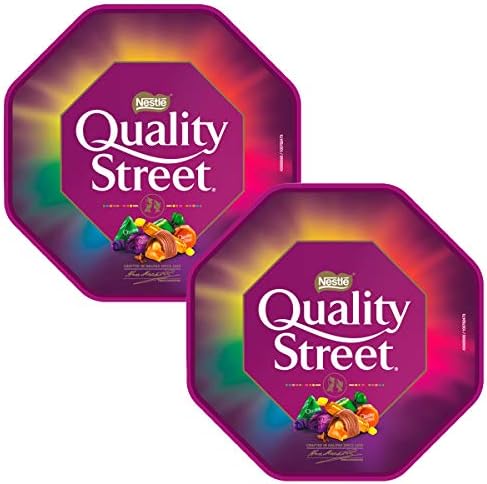Nestle Quality Street Chocolate Tub 550g (Pack of 1)