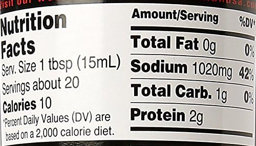 Kikkoman Organic Naturally Brewed Soy Sauce, 10 Ounce