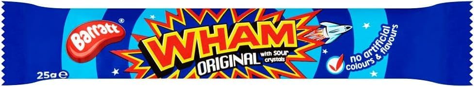 Wham Original Raspberry Chew Bars Full Box of 60