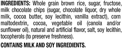 Quaker Large Rice Cakes, Chocolate, 7.23 oz Bags, (3 Pack), Gluten Free, Whole Grain, No Added Colors