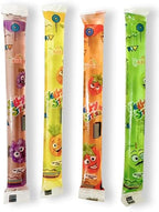 Apexy Jelly Straws, Fruit Jelly Filled Strips, Assorted Fruit Jelly Sticks, 15.23oz (432g)