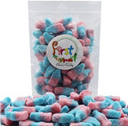 FirstChoiceCandy Sour Mini Gummy Soda Bottles (Bubble Gum, 2 Pound)