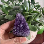 Health & Household Natural Amethyst Cluster Mineral Quartz Crystal Druse Specimen Healing
