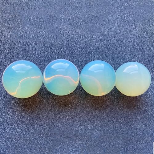 Opal Crystal Ball Natural Gemstone Sphere Healing Stone Ball Feng Shui Decorative Polishing Crystals Ball for Home Decor Photography Ornaments,4~5cm