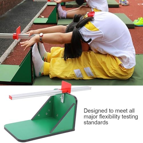 JEOZBM Flexibility Tester, Ligament Tester, Sit Flexibility Assessment Tester with Aluminum Alloy Scale