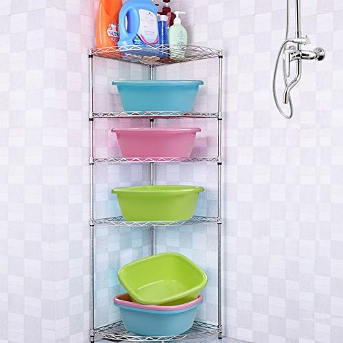Cand Plastic Square Wash Basin, 12 Quart Dish Tubs, 3-Pack