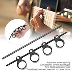 Guitar Finger Exerciser, Hand Gripper Strengthener, Finger Expander Piano Finger Separator Expand Finger Training Tool Finger Stretcher for Guitar Bass Ukulele Piano Saxophone Beginner