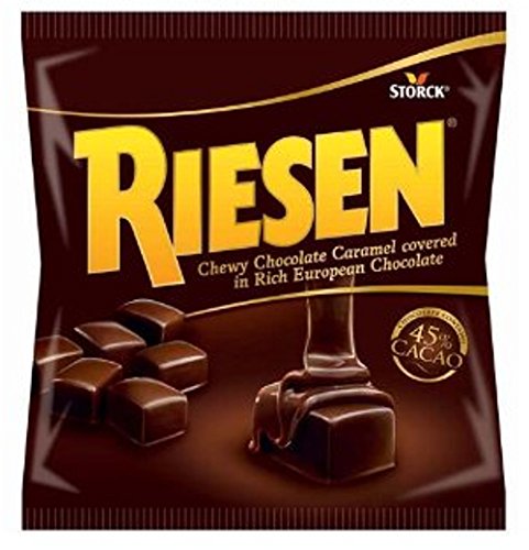Riesen Chewy Chocolate Caramel covered in Rich European Chocolate 2.65 oz (75 g) Chocolate Contains 45% Cacao (1-Pack)