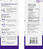 52USA Sushi Rice 2 Pound (Pack of 3), Premium Short Grain Rice 96 Ounce (2721g), Gluten-Free, Vegan, White Sticky Rice for Sushi and Japanese Food