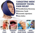 AiricePac Wisdom Teeth Ice Pack Head Wrap, Face Ice Pack for Jaw Oral Surgery Pain Relief for TMJ, Teeth Removed, 4 Cold Therapy Gel Packs Reusable, Blue