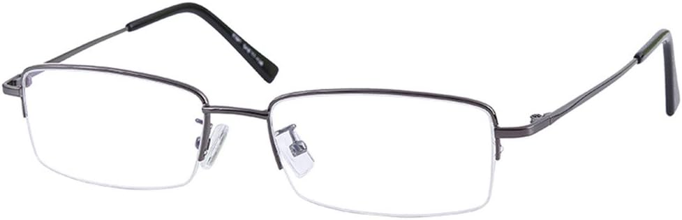 Readers Half Rim Mens Womens Reading Glasses (+0.50 to +6.00 Strengths)