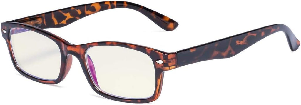 Eyekepper Spring Hinges UV Protection,Anti Glare,Anti Blue Rays,Scratch Resistant Lens Computer Reading Glasses Readers