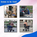 [2026 Model] Power Wheelchair Lightweight Foldable, World's Lightest Electric Wheelchair Only 30 lbs for Adults & Seniors, Airline Approved, Travel-Friendly, All-Terrain Motorized Wheel Chair