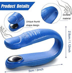 8 Pcs Migraine Relief Clip Acupressure Hand Pressure Point Clip Headache Pressure Point Tool for Relaxation(Green, Blue)