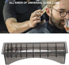 10 Grid Rectangular Guide Comb Storage Box, Limit Comb Grid Container Guide Comb Organizer Case Barbershop Guide Container Box Barbershop Desk Accessories for Salon Personal Home