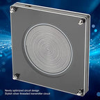 Schumann Resonance Generator 7.83HZ Generator Schumann Generator Low Frequency Therapy Device Pulse Sleep Aid ABS Silver FM783