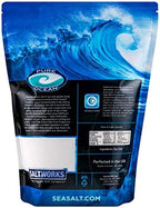 SaltWorks Pure Ocean Sea Salt, Fine Grain, 5 Pound Bag