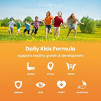 NutraChamps Kids Multivitamin Gummies | Sugar Free 120 Gummy Vitamins for Kids | Vegan & Non-GMO | Strawberry, Passionfruit, Peach & Cherry