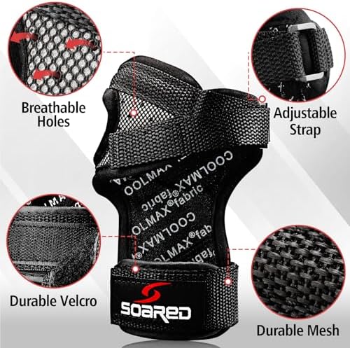 Wrist Guard Protective Gear Wrist Brace Impact Sport Wrist Support for Skating Skateboard Snowboarding Skiing Motocross