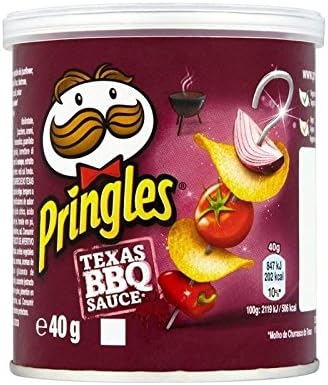 Pringles Texas BBQ 40g - Pack of 6