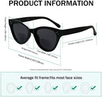 Eyekepper 4-packing Oversize Cat-eye Bifocal Sunglasses for Women Reading Tinted Lens