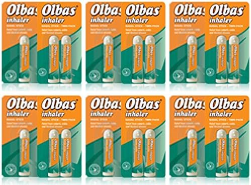 (6 Pack) - Olbas - Olbas Inhaler Twin Pack | 2 x 695pack | 6 Pack Bundle