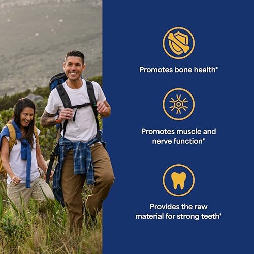 Puritan's Pride Absorbable Calcium 1200 mg Plus Vitamin D3 25mcg 1000 IU with Bone-Active™, 200 Rapid Release Softgels