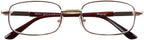 Jcerki Bi Tao Golden Metal Reading Glasses Men Women fashion Reading Eyeglasses