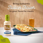 Olive Garden Classic Caesar Dressing, 16 fl. oz., Made with Parmesan Cheese, Spices, Red Wine Vinegar and Lemon, Perfect Chicken Marinade, Sandwich Spread or Salad Dressing