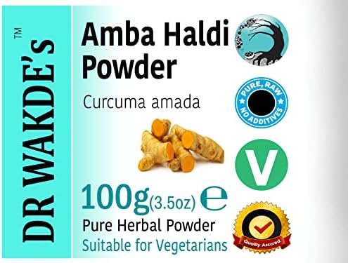 Amba haldi Powder (Mango-Ginger | Curcuma Amada) - 100g (3.5oz)