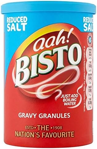 Original Bisto Beef Gravy Granules Reduced Salt Imported From The UK England