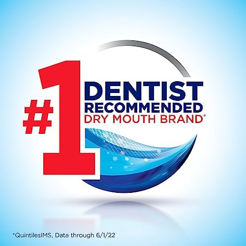 biotène Fluoride Toothpaste for Dry Mouth Symptoms, Bad Breath Treatment and Cavity Prevention, Fresh Mint - 4.3 oz