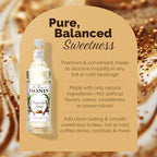 Monin - Pure Cane Syrup, Pure and Sweet, Great for Coffee, Tea, and Specialty Cocktails, Gluten-Free, Non-GMO (1 Liter)
