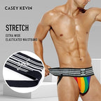 Casey Kevin Men's Christmas Thong Jockstraps For Men Jock Strap Sexy Lingerie Underwear Athletic Supporters