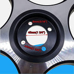 16x2.125, Wheelchair Rear Wheel Replacement Wheels Parts, 16inch Electric Wheelchair Rear Wheel Parts, Pneumatic Tires, Aluminum Alloy Hub, Fits Most Electric Wheelchairs, 1 Pair