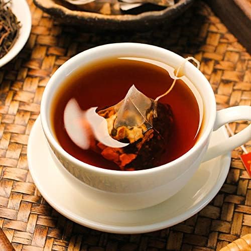 Chenpi Pu'er Tea 7.05 oz (4g×50packets) Tangerine peel Pu 'er tea Citrus Pucha Small green citrus Orange peel tea bag
