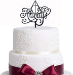Black Always Cake Topper, Always Cake Sign Inspired for Wedding Anniversary/Bridal/Shower Party Cake Decor, After All This Time Cake Topper