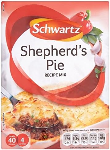 Schwartz Shepherd's Pie Recipe Mix (38g) - Pack of 6