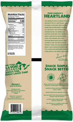 Kettle Cooked Potato Chips by Great Lakes Value Pack Bundled by SUPERDEALS | 1.375 Oz Bag | Parmesan Ranch Style | Pack of 12 with mystery bonus gift