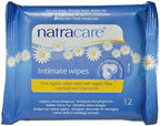 Natracare Organic Intimate Cotton Wipe - 12 Pack Value Size (144 Wipes Total) 12 Count