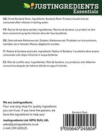 JustIngredients Burdock Root 1 Kg