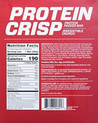 BSN Protein Crisp, Chocolate Crunch, 12 Bars, 1.94 oz (55 g) Each