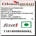 Ghasitaram Gifts Indian Sweets - Sugarfree Sweets Pure Kaju Katlis Box