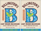 Billingtons B33184 Billingtons Natural Light Brown Muscovado Sugar1lb (Pack of 2)