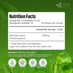 FreshDrinkUS, Premium Gotu Kola Leaves (Centella asiatica) | 8 oz Dried Loose Leaf | Naturally Mild & Earthy Herbal Tea – Premium Quality Leaves. Sugar-Free. Caffeine-Free. Vegan