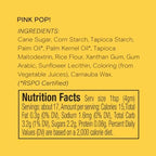 Pink Pop! Natural Nonpareils Sprinkles by Supernatural, No Artificial Dyes, Soy Free, Gluten Free, Vegan, 3oz