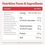 Candy Kittens Vegan Sweets - Plant Based - Gluten-Free - Natural Fruit Flavour Candy - Gummy Chewy Gourmet Sweets - Wild Strawberry, 3.80z (Pack of 9)