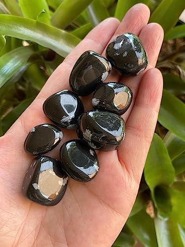 GAF TREASURES 5 Pcs Tumbled Stones, Natural Tumbled Gemstone, Polished Rocks, Tumbled Crystals, Stones for Wicca, Reiki, Therapy, Meditation and Crystal Healing