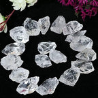 Clear Quartz Rough Gemstones, Raw Stones and Crystals For Jewelry Making, Tumbling, Polishing, Cabbing, Lapidary, Fountain Rocks, Decoration, Wire Wrapping, Gem Mining, Reiki Healing 1 lb
