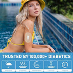 ANGTICS Dexcom G6 Adhesive Patches Waterproof, 30 Pack Beige Overpatch for Dexcom G6, Premium Transparent G6 Overlay Patches, Hypoallergenic & Skin-Friendly, Lasting 10 Days, Sensor is NOT Included